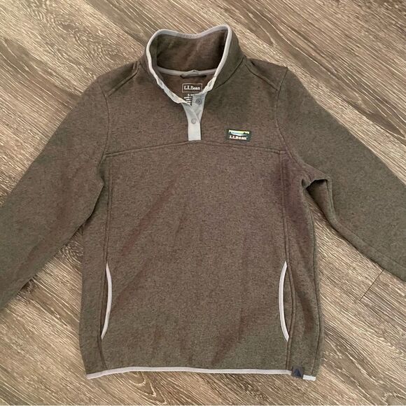 L.L Bean sweater fleece pullover - Picture 2 of 6